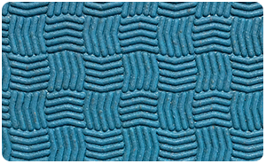 Close-up of Treadmaster Smmoth Pattern in blue colour