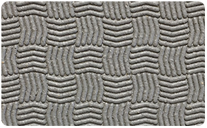 Close-up of Treadmaster Smmoth Pattern in light grey colour